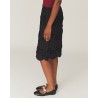 Model billede af The Garment Fleur Slip Skirt Black