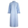 Pack shot af Britt Sisseck Beel Dress Linen Blue