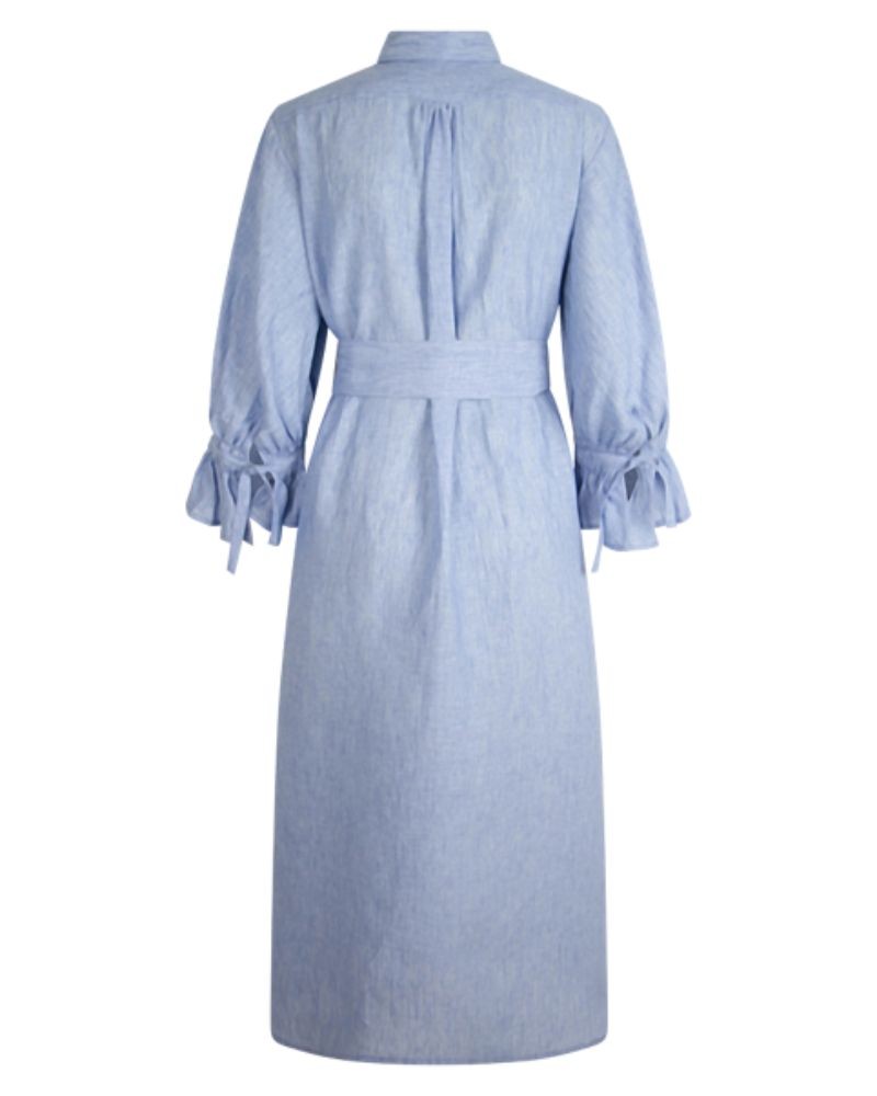 Pack shot af Britt Sisseck Beel Dress Linen Blue