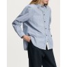 Model billede af Aiayu Paulina Shirt Striped Mix Blue Boy