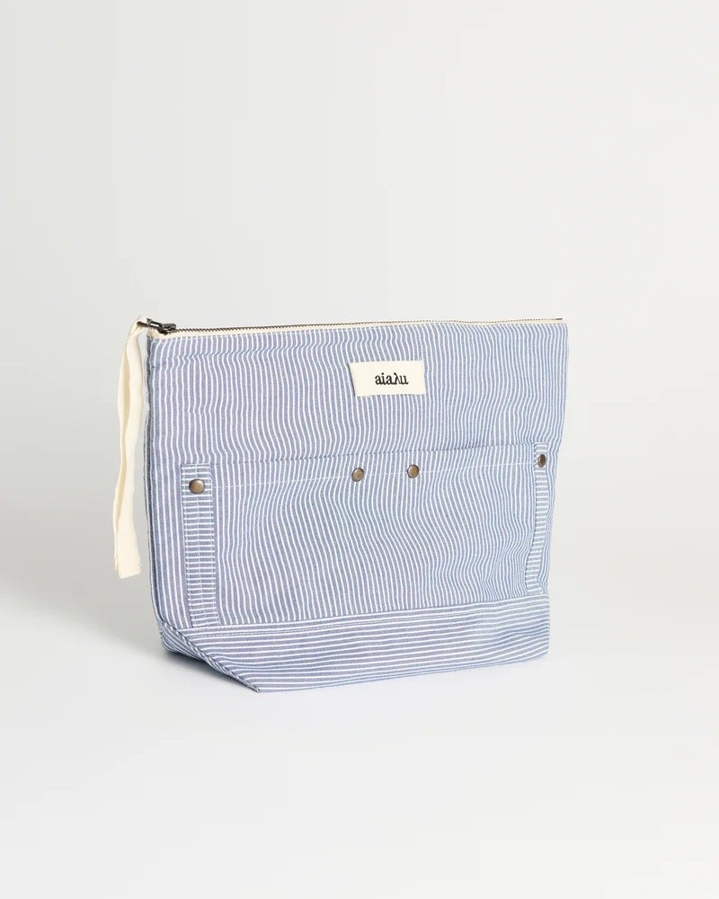 Pack shot af Aiayu Pouch Pocket Striped Mix Blue Boy