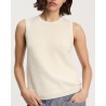 Model billede af Aiayu Esha Knit Top Pure Ecru