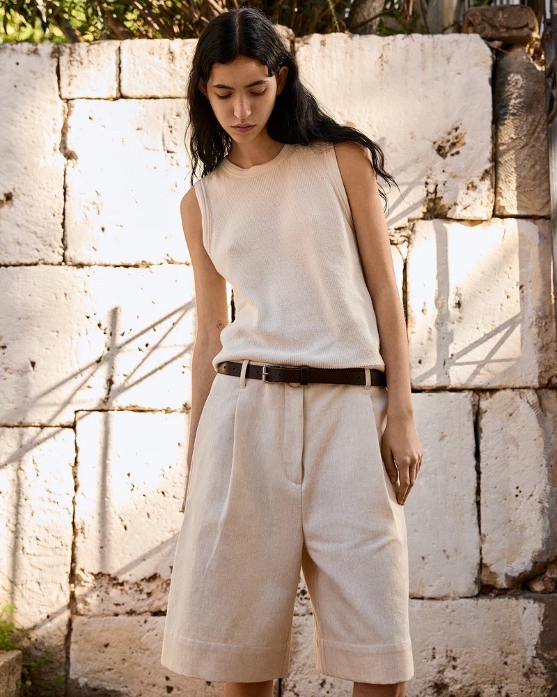 Lookbook billede af Aiayu Esha Knit Top Pure Ecru
