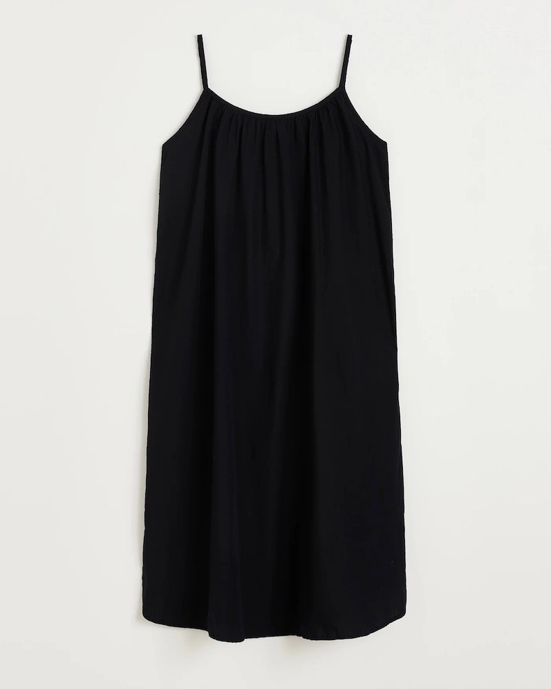 Pack shot af Aiayu Strap Dress Black Navy