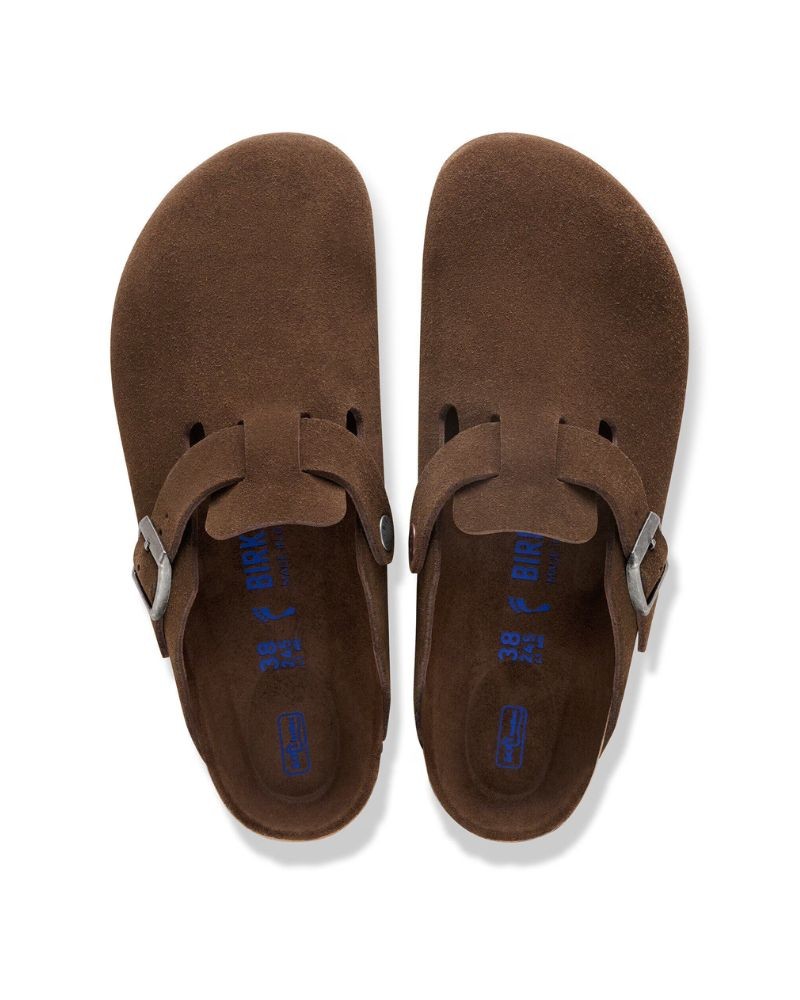 Birkenstock Boston Suede Carafe Tonal