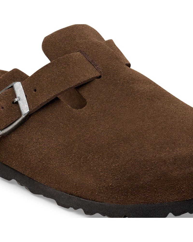 Birkenstock Boston Suede Carafe Tonal detalje billede