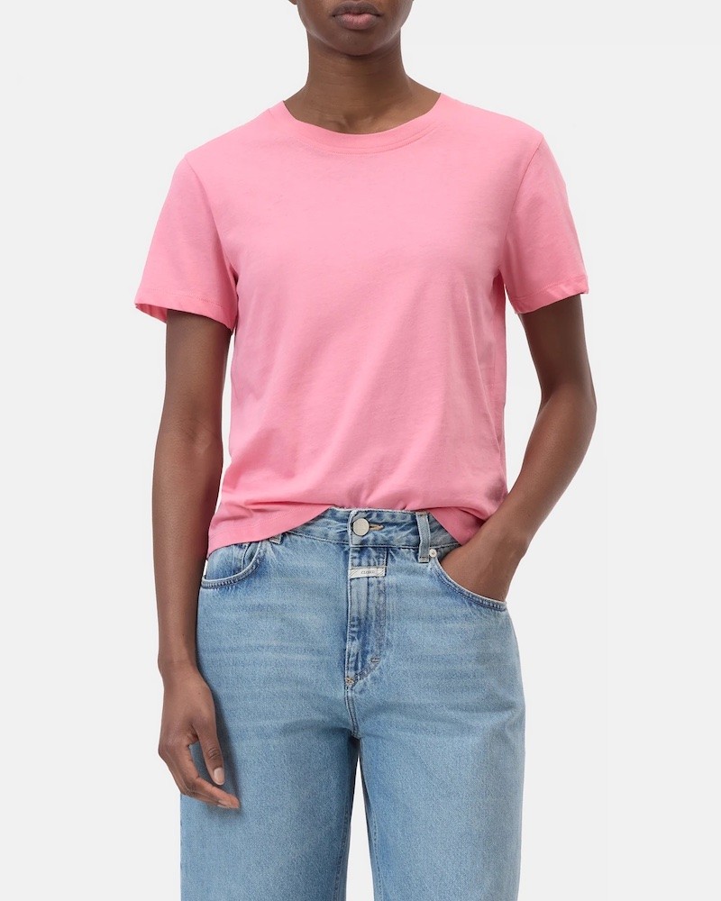 Model billede af Closed Basic T-Shirt Peony Pink