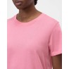 Close up af Closed Basic T-Shirt Peony Pink