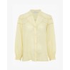 Pack shot af Gerard Darel Cristel Ramie Shirt Yellow