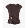 Pack shot af Gerard Darel Claudie Top Cinnamon