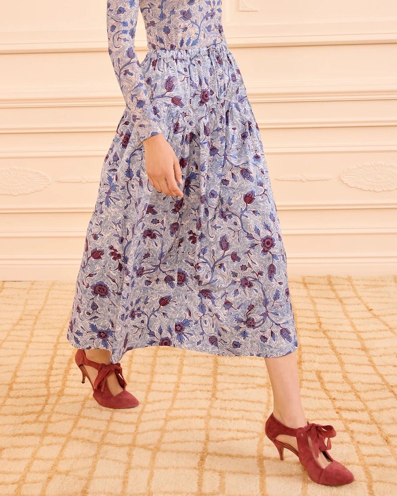 Model billede af Ulla Johnson Adriana Cotton Dress Gardenia