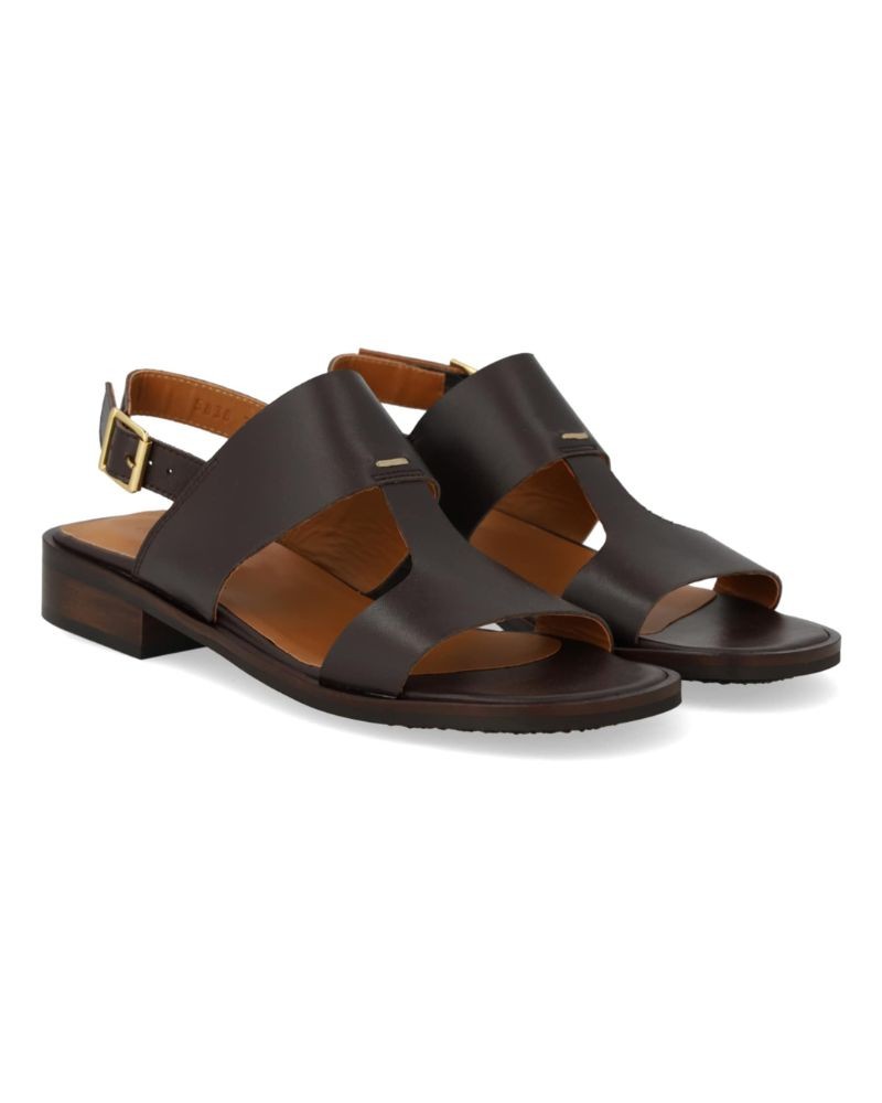 Pack shiot af Angulus 5838 T-Rem Sandal Dark Brown