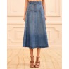 Model billede af Ulla Johnson The Brigette Skirt Danube