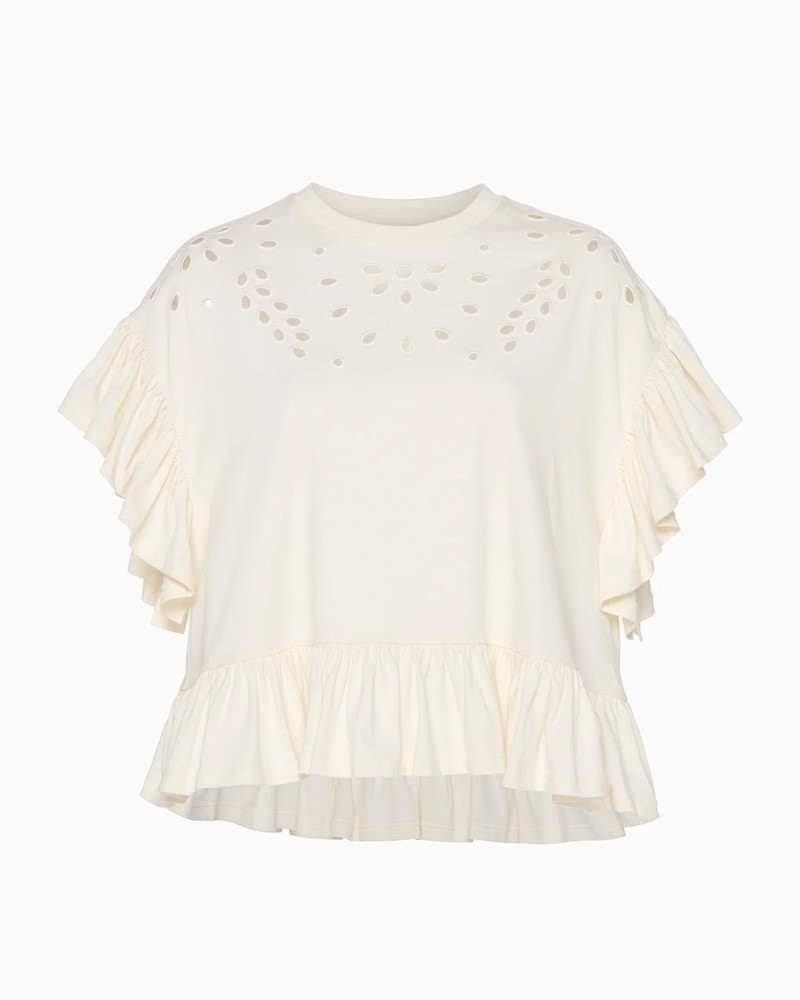 Pack shot af  Ulla Johnson Mariana Peplum Top