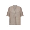 Pack shot af Leveté Room Naja 32 Blouse Brown Melange