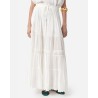 Model billede af Vanessa Bruno Caravelle Skirt Blanc Hvid