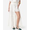 Model billede af Vanessa Bruno Caravelle Skirt Blanc Hvid