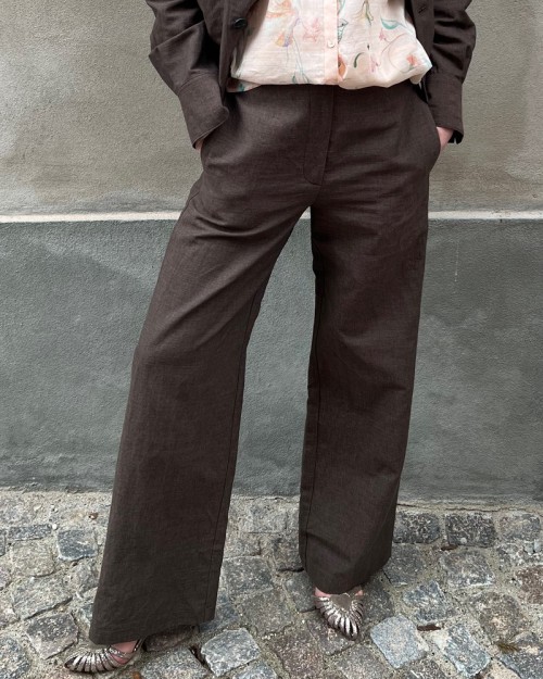 Pomandére Pants Cocoa Mørkebrun