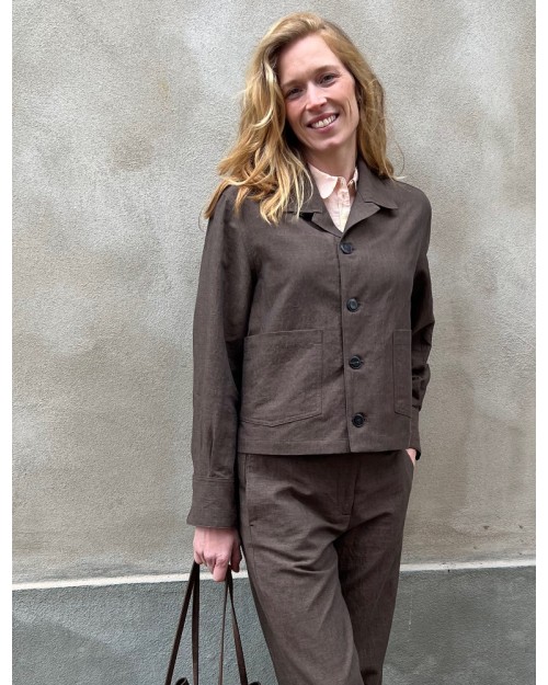 Pomandére Jacket Cocoa Mørkebrun