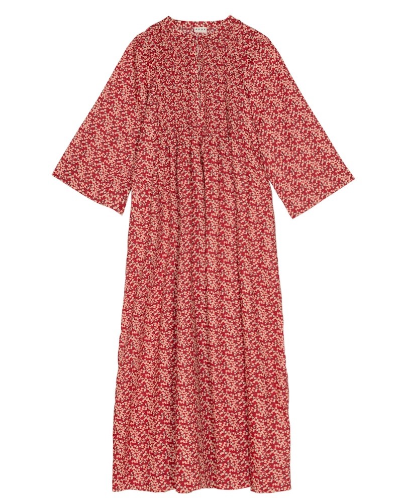 Pack shot af Apof Ingrid Dress Mitsi Valeria på neutral baggrund