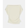 Pack shot af Closed Off Shoulder Top Ecru C95397-49N-22-924