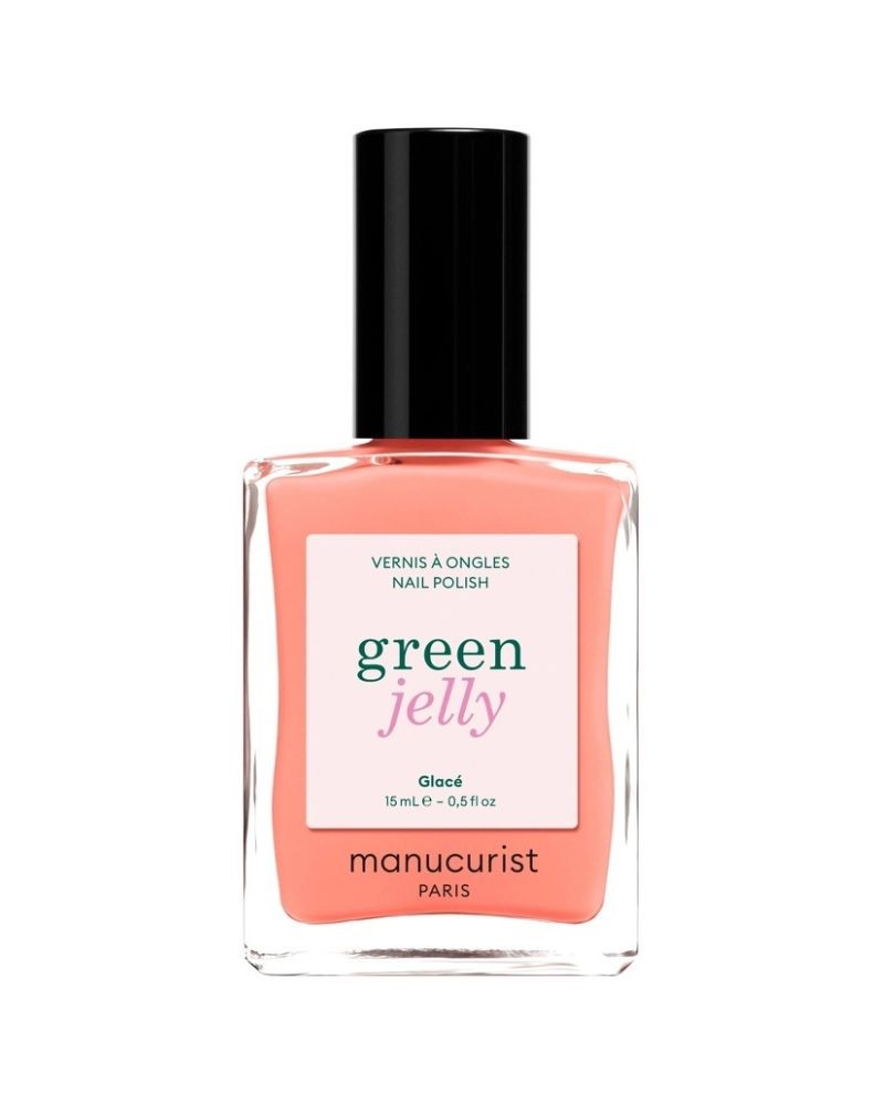 Pack shot af Manucurist Green Jelly Nail Polish - Glacé.