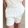 Model billede af  Majestic Filatures Shorts Frotté Milk Hvid