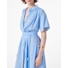 Close up af Vanessa Bruno 4EVA42-V08241 Ciao Dress Bleuet