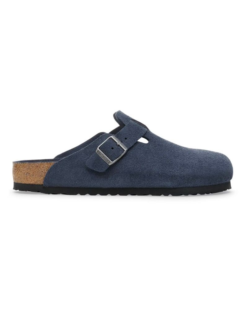 Pack shot af Birkenstock Boston Suede New Navy Tonal