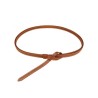 Pack shot af Plissé Copenhagen Chelsea Long Belt Cognac