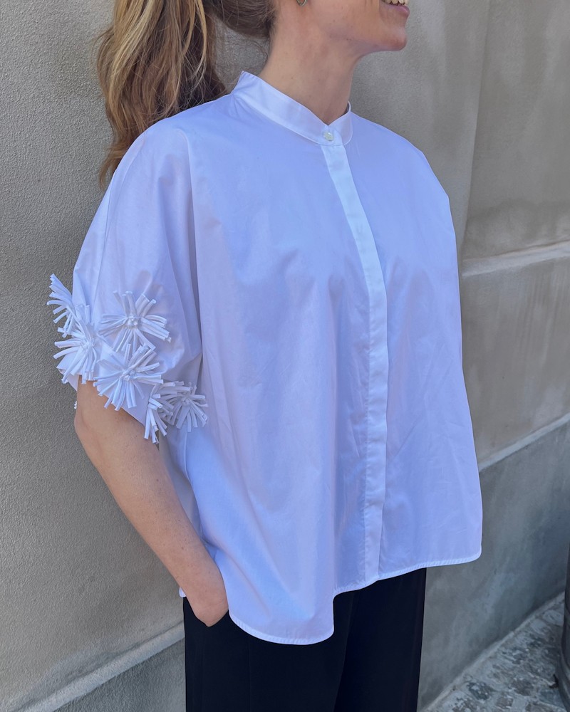 Model billede af Meimeij Shirt Poplin White