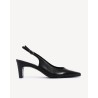 Pack shot af Dico Copenhagen Liz Slingback Calfskin Black