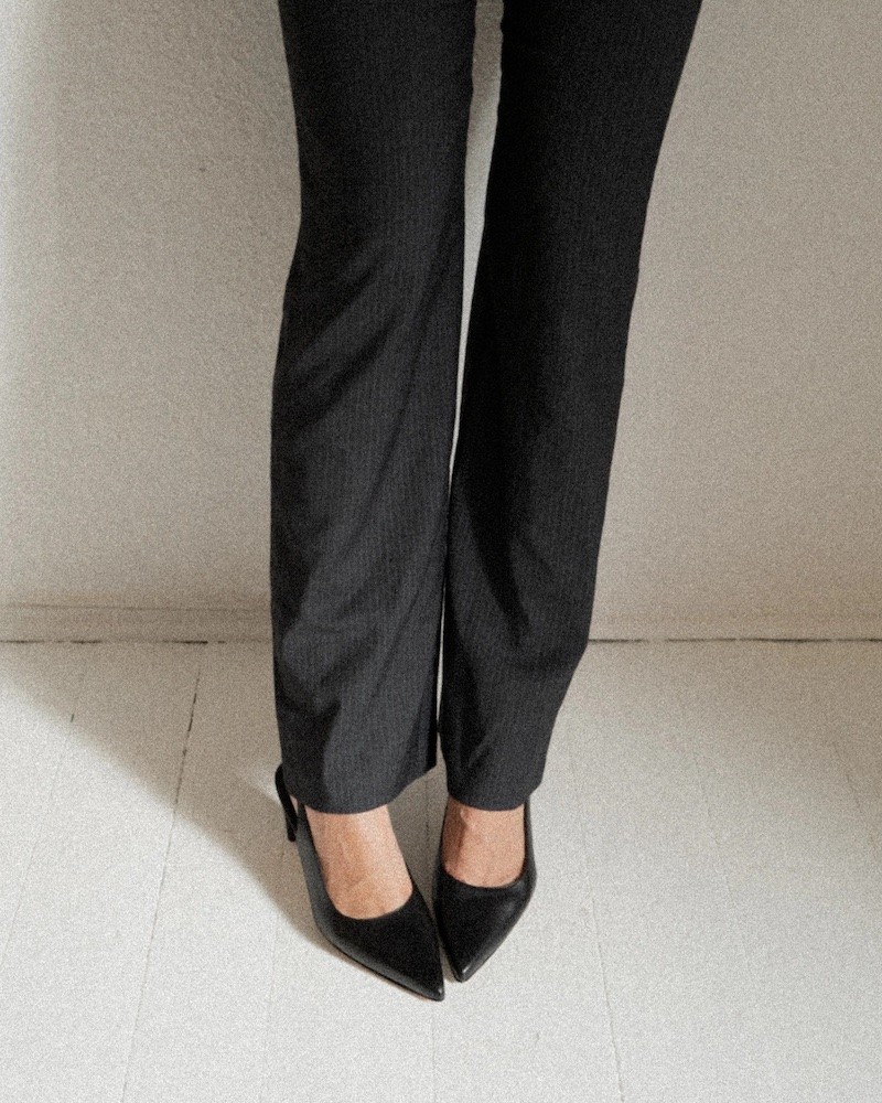 Model billede af Dico Copenhagen Liz Slingback Calfskin Black