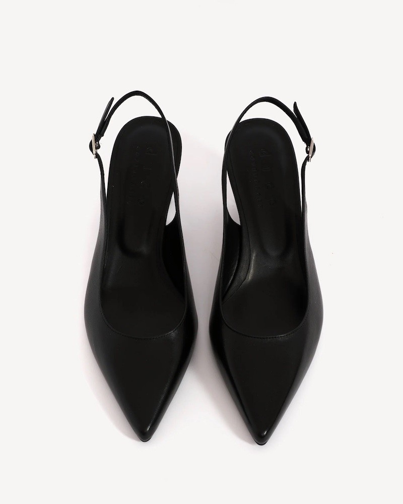 Dico Copenhagen Liz Slingback Calfskin Black