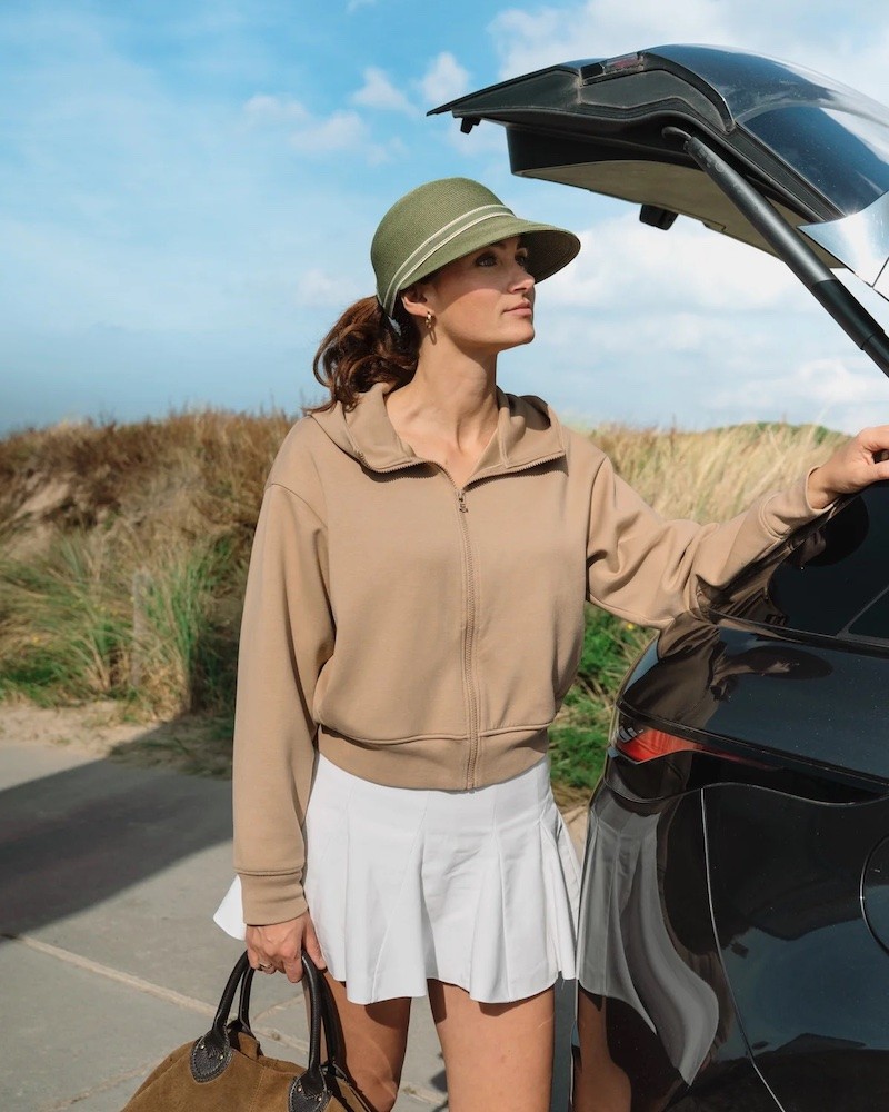 Model billede af Bronté River Cap Green/Ecru