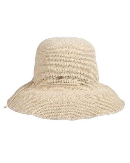 Pack shot af Bronté Kiki Wide Brim Hat Naturel på neutral baggrund