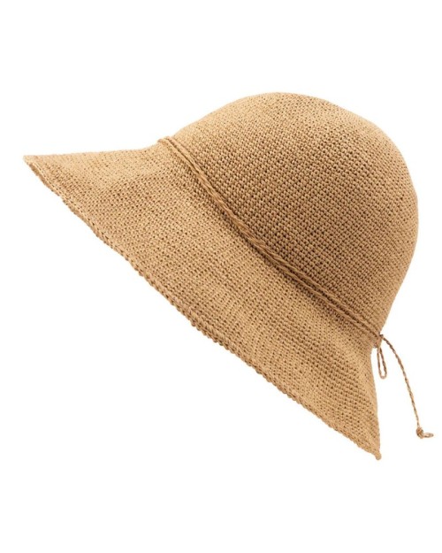 Pack shot af Bronté Kiki Wide Brim Hat Camel