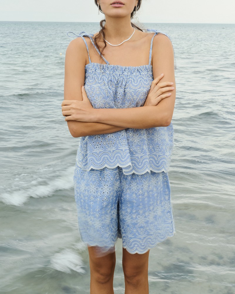 Image billede af Leveté Room Rosalina 1 Top Stone Wash