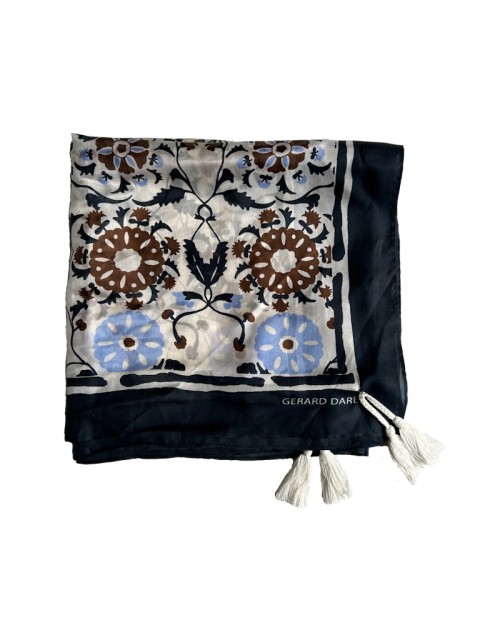 Gerard Darel Dahlia Silk Scarf