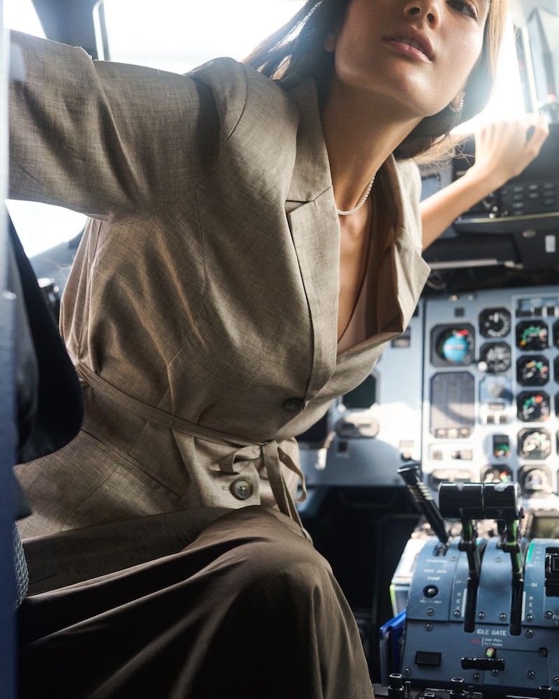 Image billede af Leveté Room Riot 2 Jacket Beige Melange