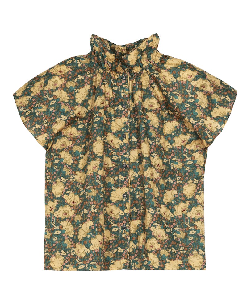 Pack shot af Apof Ada Top Clementina på hvid baggrund