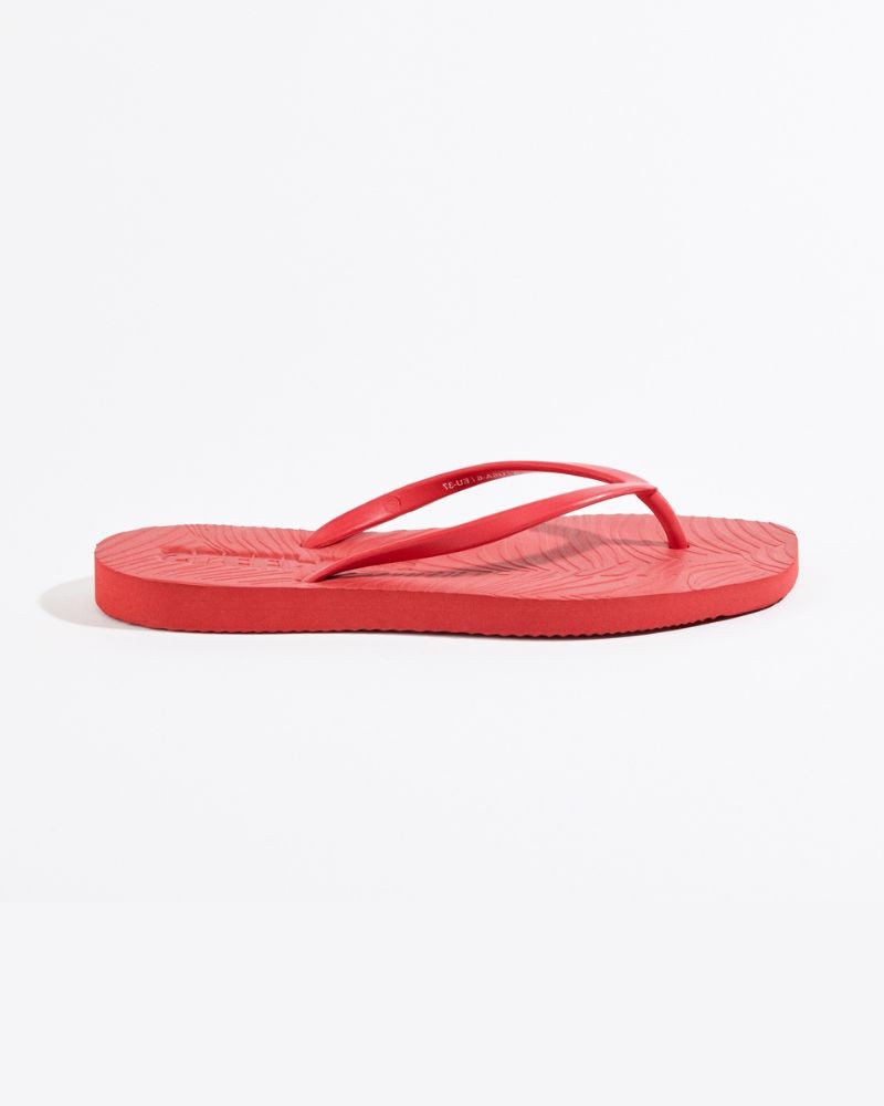 Pack shot af Sleepers Tapered Flip Flop Red