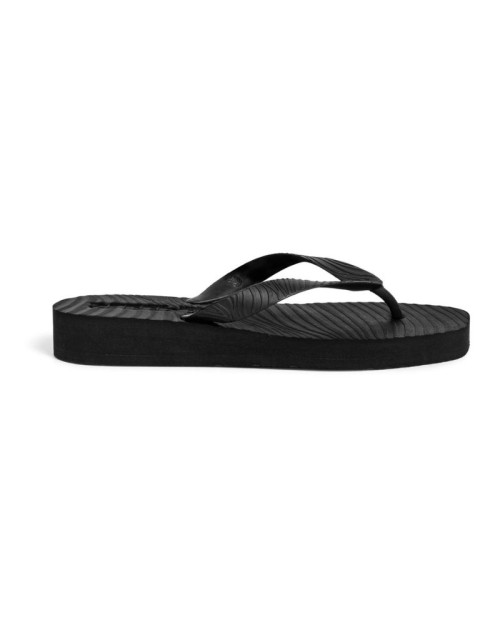 Pack shot af Sleepers Tapered Platform Flip Flop Black
