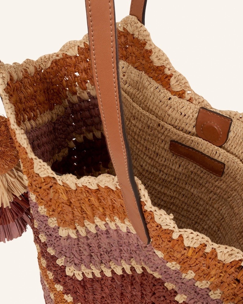 Close up af Gerard Darel Margot Tote Bag Multicolor