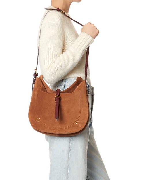 Jerome Dreyfuss Luis Split Suede Caramel