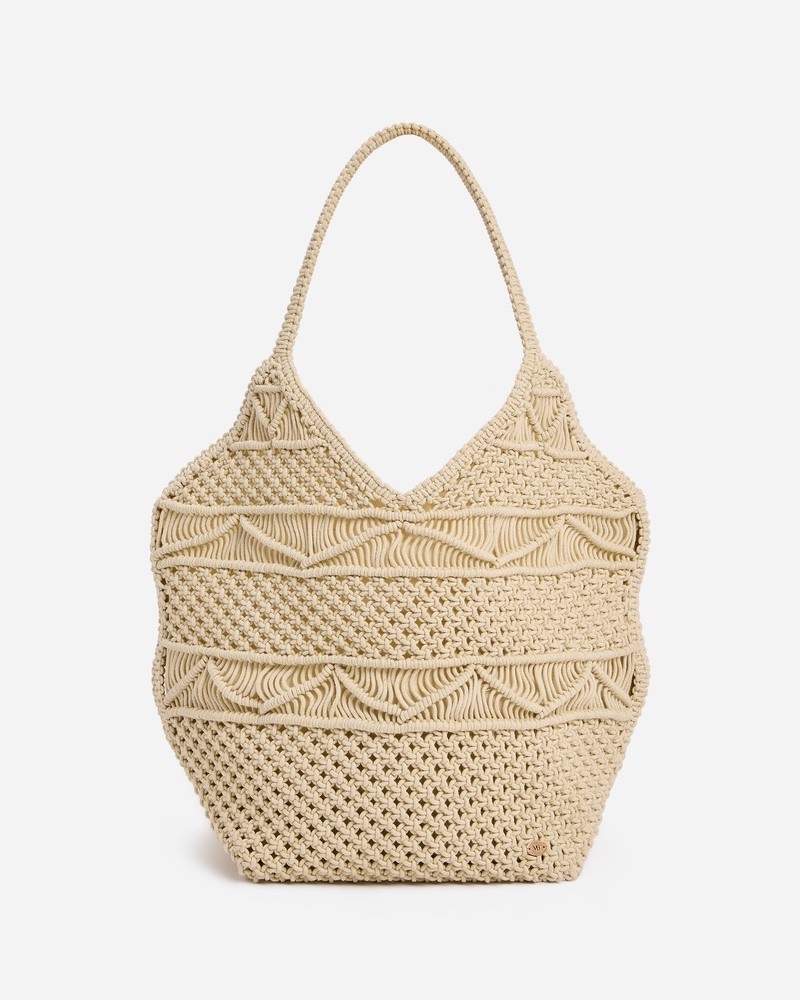 Pack shot af Vanessa Bruno Panier Bag Ecru