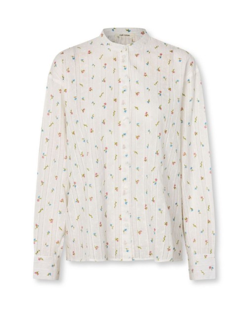 Pack shot af Nué Notes Florian Shirt Blooming Tapestry på hvid baggrund