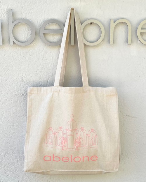 Abelone Canvas Net Coral Pink
