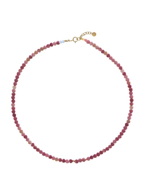Pack shot af Stine A Pink Love Hearts Necklace